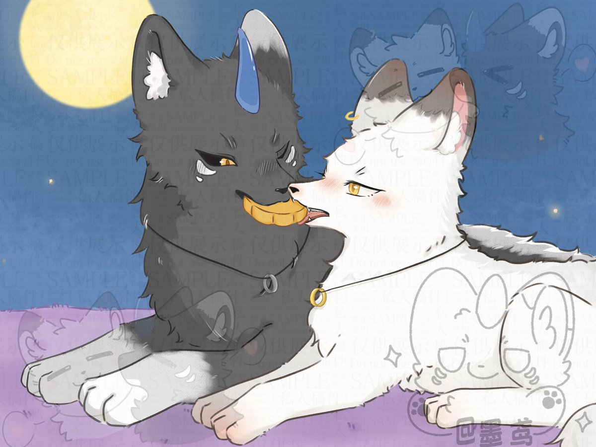 老公中秋快乐～❤️
#FabulousBeasts #youshouyan #diting #有兽焉 #谛听 #谛墨