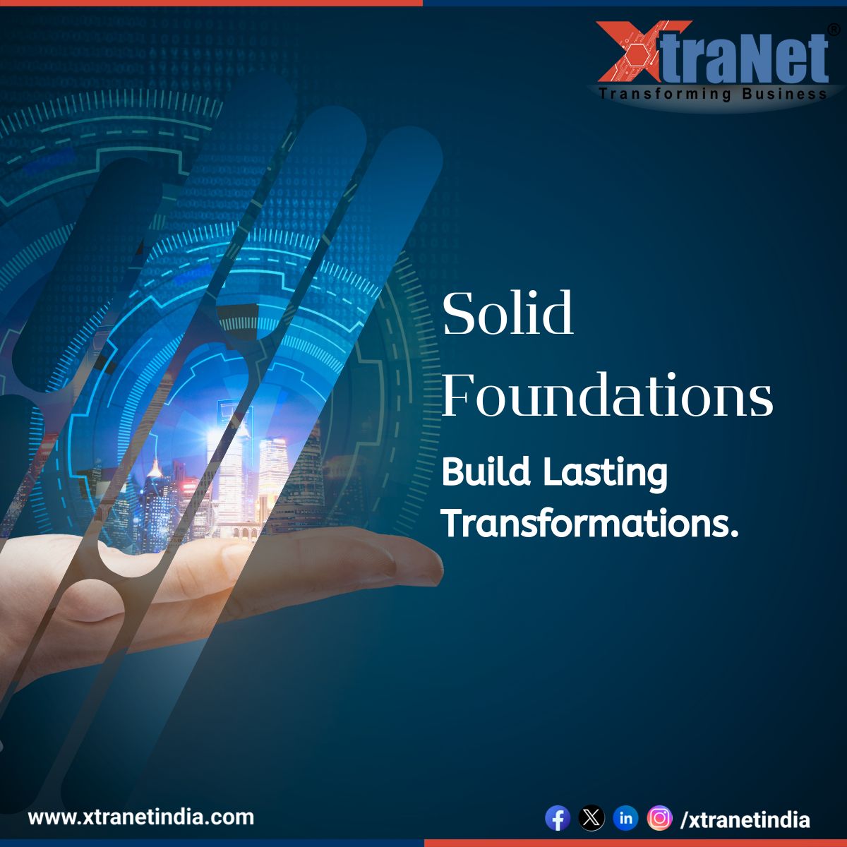 xtranetindia's tweet image. In today’s markets, precision isn’t optional it’s the foundation of leadership. Oracle ERP, powered by XtraNet, equips businesses with industry-specific clarity that accelerates results. 

#xtranet #xtranettechnology #bhopal #xtranetindia #synergy #synergyplatform #bhfyp