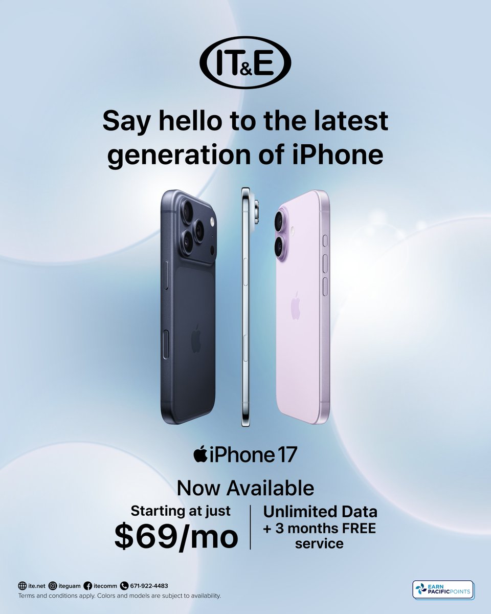 🚨 Breaking: The all-new iPhone 17 Family is here! Get yours with unlimited data for as low as $69/mo. Plus, enjoy 3 months FREE service and accessories! 😍

Activate or renew our service for a chance to WIN a Corolla Cross with Atkins Kroll. Ends Feb 28, 2026! 🔥

T&amp;Cs apply.
