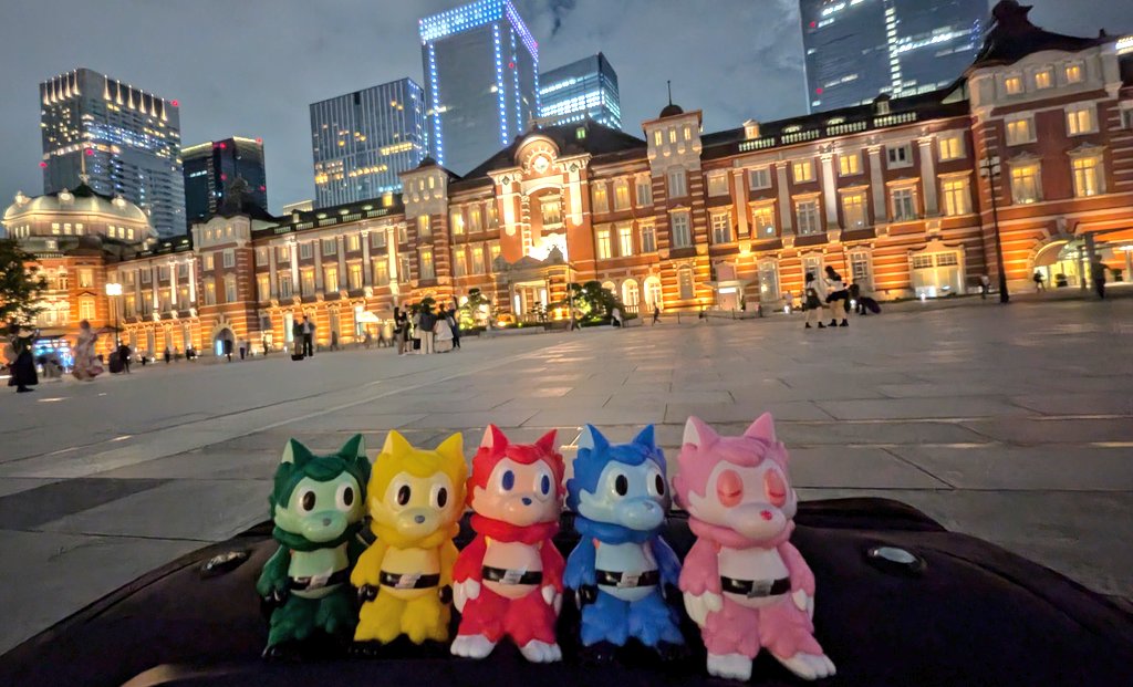 おおかみくんVAG TOEI ART FES ゴレンジャー コンプ あらいきりこ