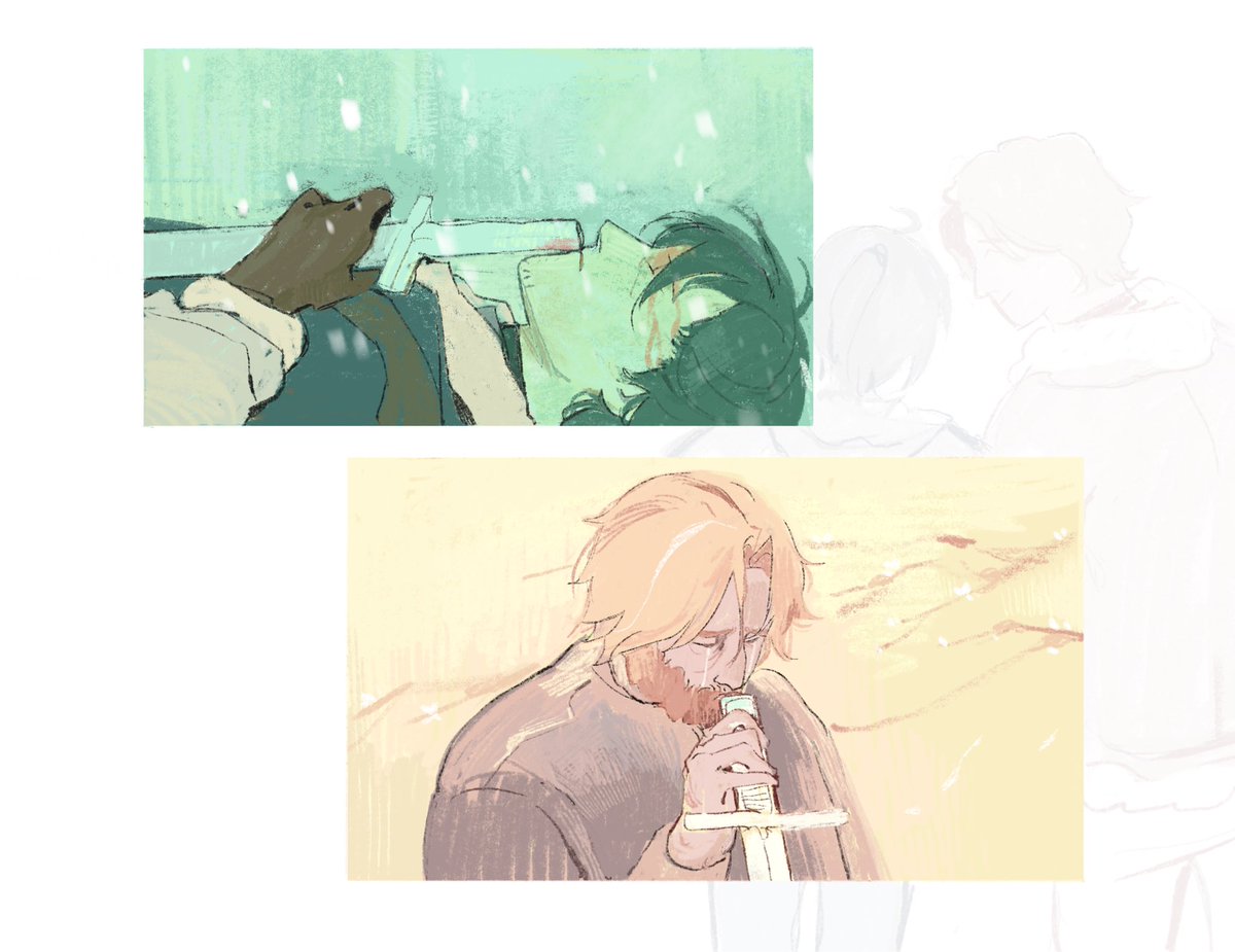 first and last kiss / eternal winter #SylvixWeek2025