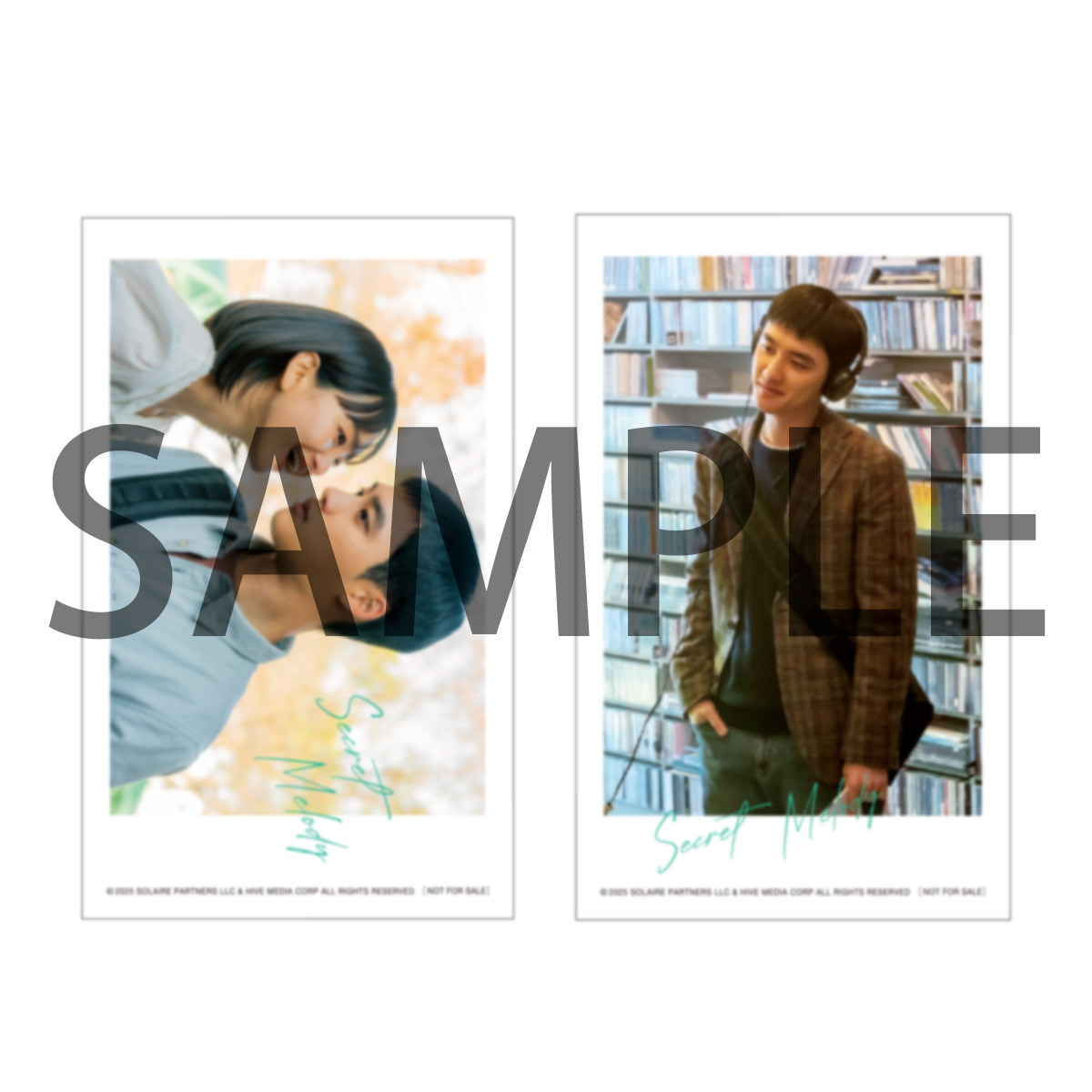 /⋰
入場者プレゼント 第3弾
今日から配布開始🎬💞
\⋱

🗓️10/17(金) ~
🎁インスタント写真風ロゴ入り
　特製フォトカード (2種よりランダム)

どちらがもらえるかはお楽しみ🤫
数量限定！
※一部劇場を除く

#シークレット・メロディ 𝟏𝟎.𝟑(𝐅𝐫𝐢)
#ド・ギョンス #ウォン・ジナ