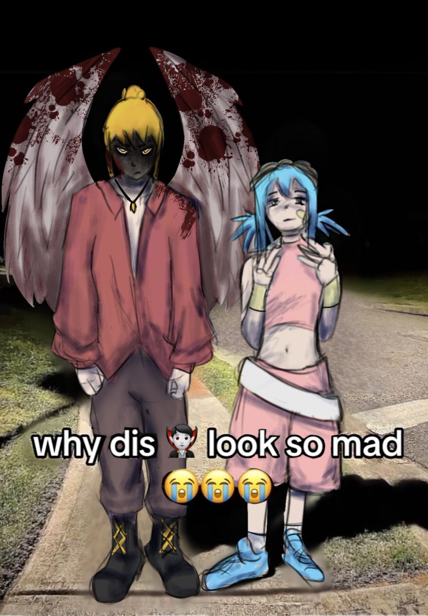 katbonezz's tweet image. day 5: meme redraw :b