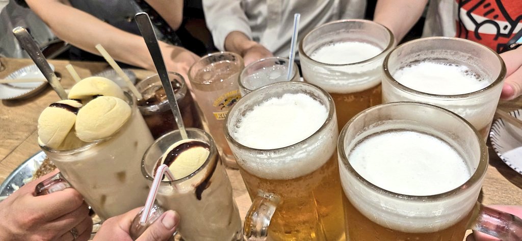8時間耐久はしご酒の開催
(1次回～4次回)