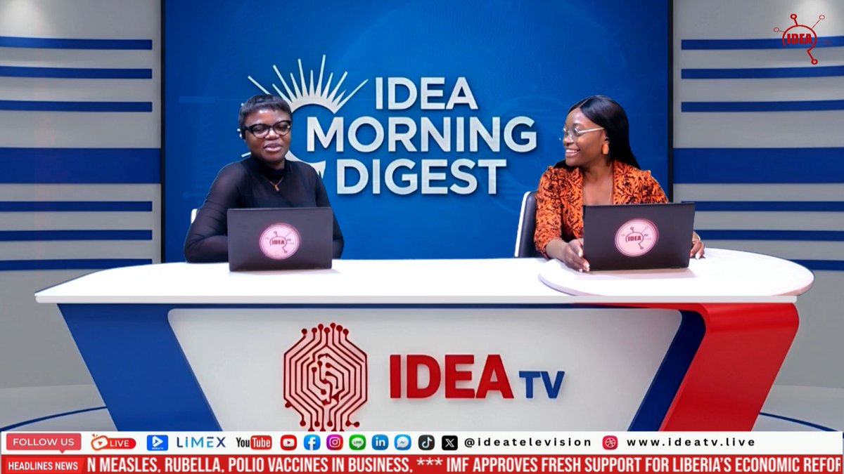 ideatelevision's tweet image. IMD ON IDEA TV. Every weekday morning, we explore the latest in Policy, Science, Technology, Engineering, Mathematics, and Entrepreneurship.

Join our Live broaden your horizons:
youtube.com/live/dBYyh4NLM…

#TrendingNow #Trending #ideamorningdigest