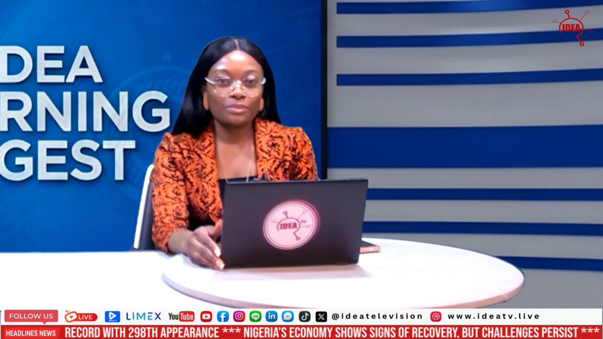 ideatelevision's tweet image. IMD ON IDEA TV. Every weekday morning, we explore the latest in Policy, Science, Technology, Engineering, Mathematics, and Entrepreneurship.

Join our Live broaden your horizons:
youtube.com/live/dBYyh4NLM…

#TrendingNow #Trending #ideamorningdigest