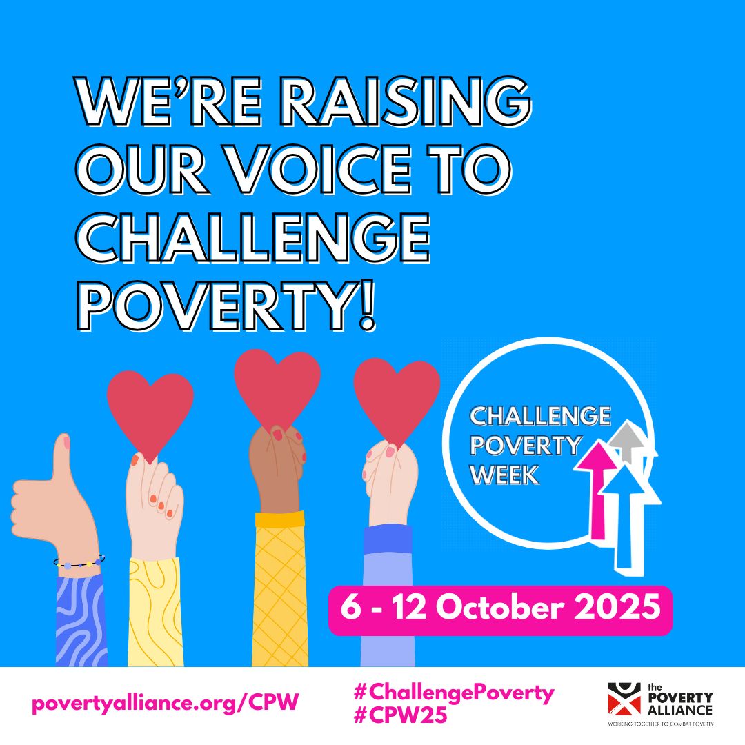💙 We’re proud to support #ChallengePoverty Week 2025.

Families affected by imprisonment are too often pushed into hardship. This week we’ll share stories &amp; resources to show the impact &amp; the change needed.

👉 Learn more: povertyalliance.org/cpw/

#WeDemandBetter