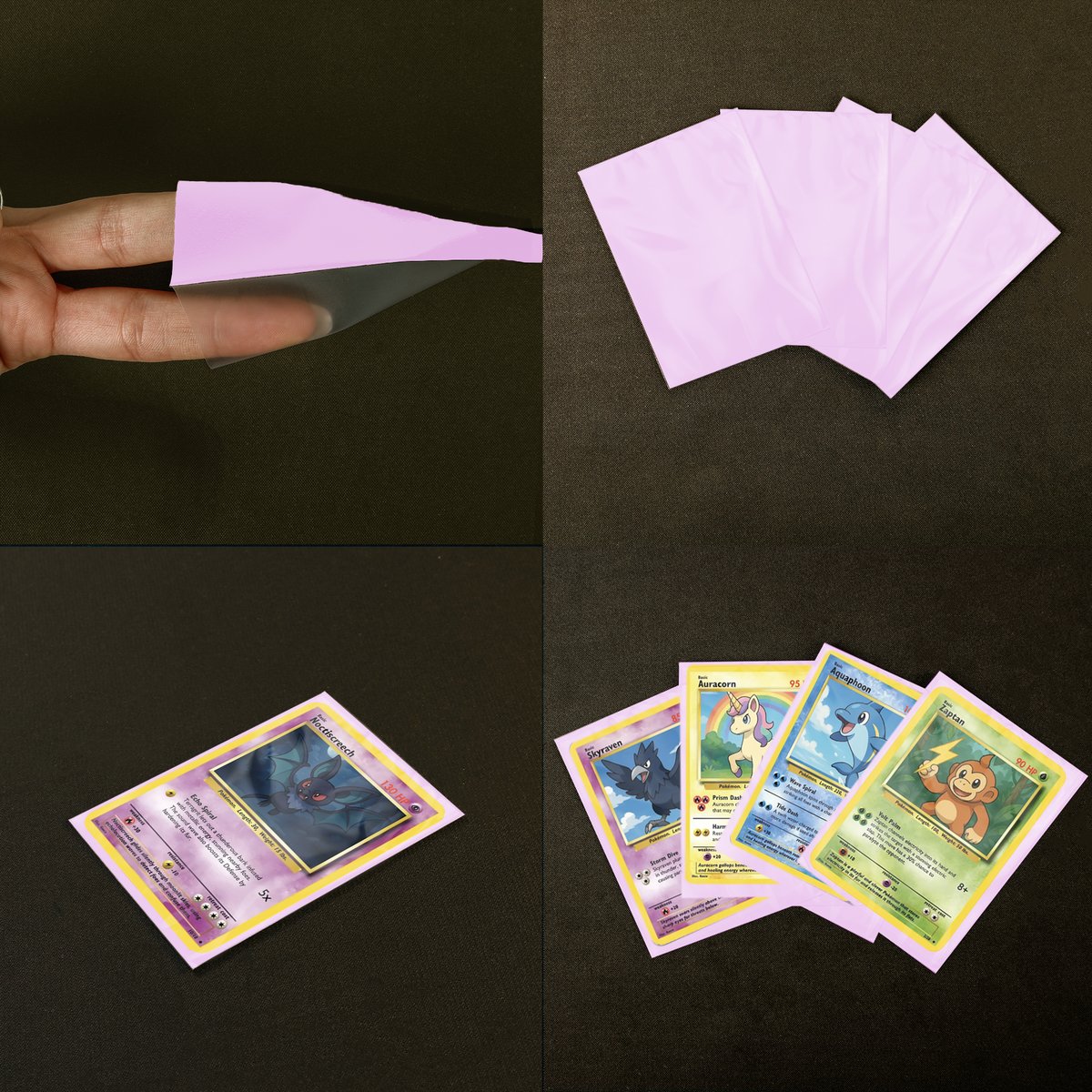 KonixInteract's tweet image. Violet 💜, Turquoise 🩵 ou Bleu Foncé 💙 ?

Les nouvelles sleeves TCG colorés débarquent 🎉

Durables, anti-reflets et vendues par pack de 100 🎴

Un must-have pour protéger toutes vos cartes TCG ✨

👉 Alors, quelle couleur va rejoindre votre deck ? 😉