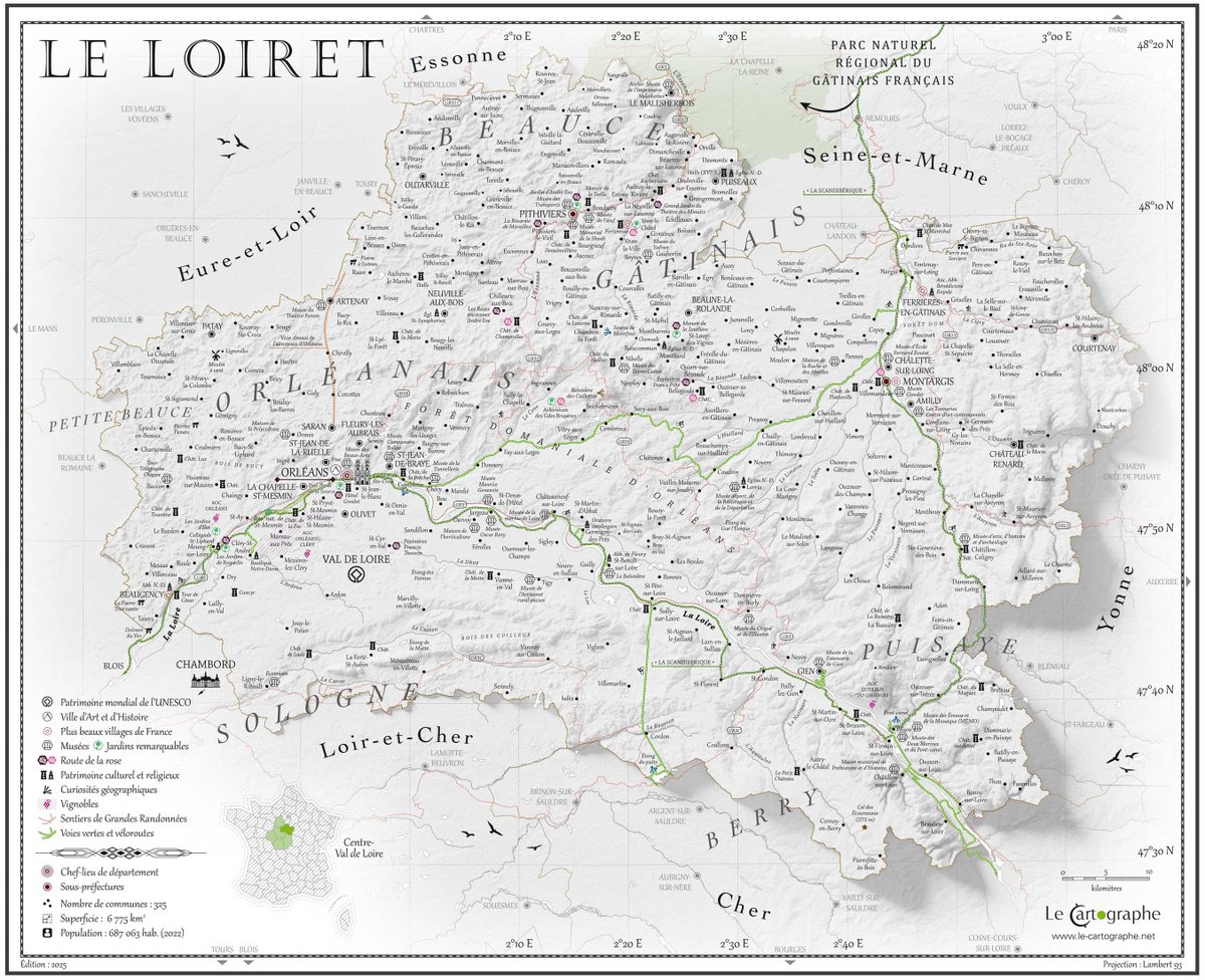 lecartographe's tweet image. Le #Loiret est enfin disponible en #PosterCarto
Toutes les infos sur mon site ici 👇
le-cartographe.net/publications/4…
