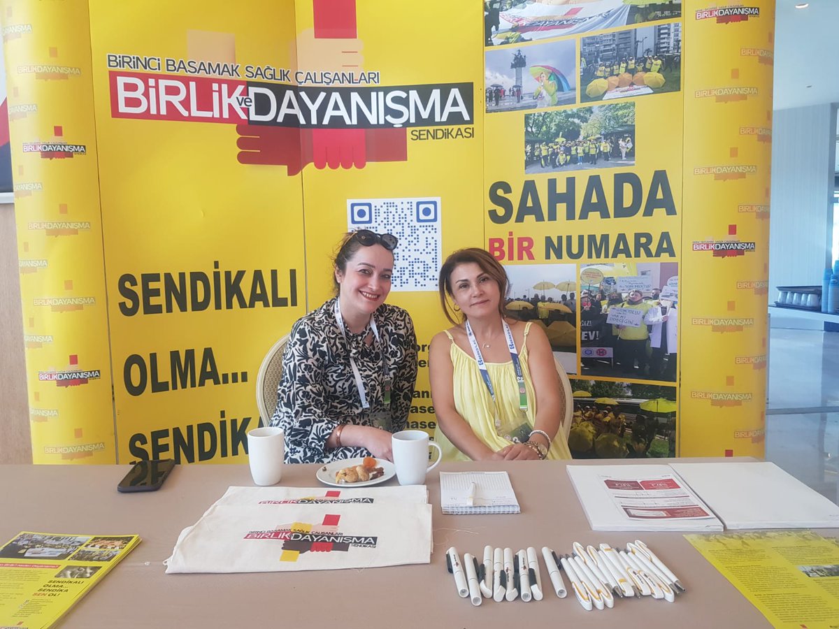 Sendikamız 3 nolu şube yöneticileri, üyeleri ve merkez yönetim kurulu üyelerimiz <a href="/ANKAHED/">ANKAHED</a> tarafından düzenlenen aile hekimliği kongresinde örgütlenme çalışmalarına başladılar. 
<a href="/dayanismasen/">Birlik ve Dayanışma Sendikası</a>