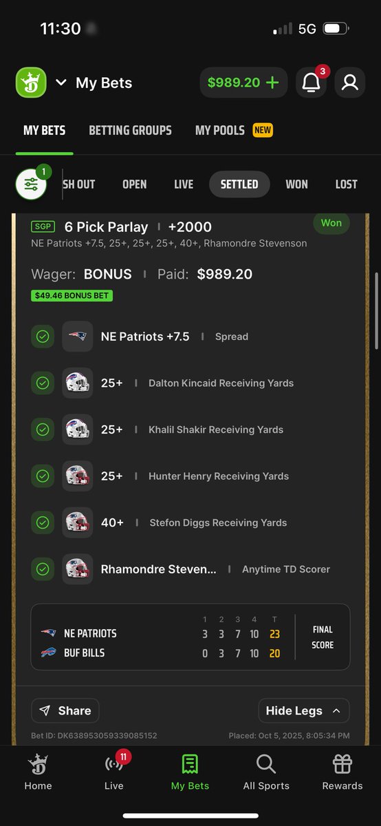 LocksOnlyPls's tweet image. I’m back baby #snf #DraftKings