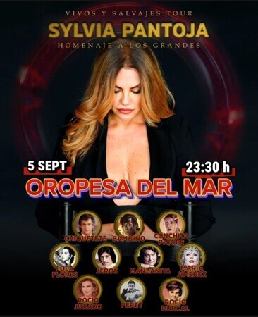 SYLVIA PANTOJA-CONCIERTO OROPESA DEL MAR (CASTELLON) 5-9-2025 

flamencorumbafusionaragon.blogspot.com/2025/10/sylvia…