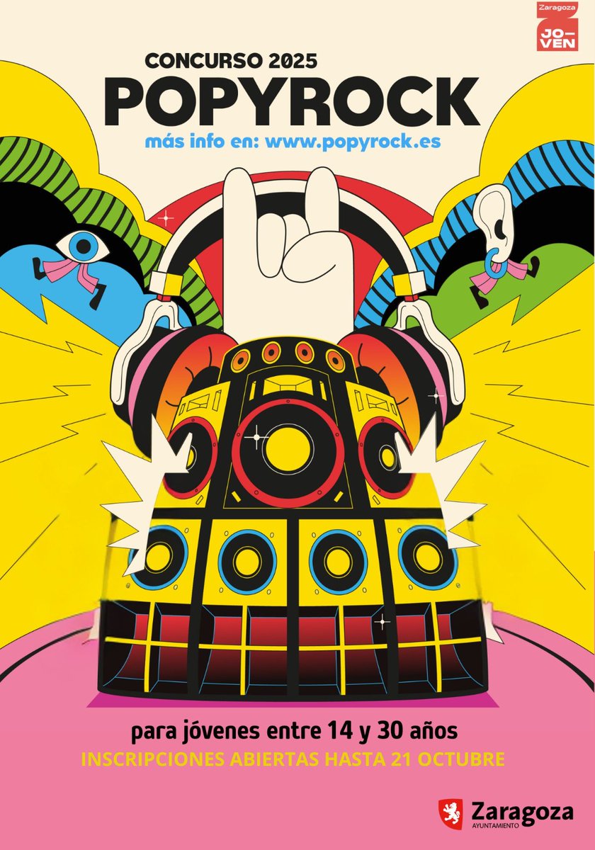 Abierto el plazo de inscripción para el concurso de música juvenil PopyRock  2025 en el Túnel

popyrock.es