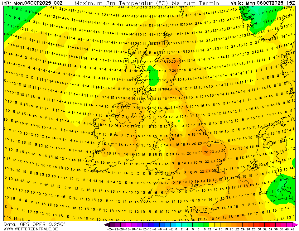 UKWXUpdates's tweet photo. Good morning guys today's weather it's a decent day for  most with some good #sunny spells around max temps of around  mid to high teens for most possibly low 20c in the south with a light westerly #wind #RT https://t.co/m95FZtDHvg