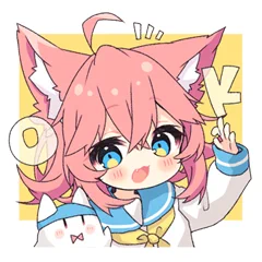 【おしらせ】 うちの娘のナーシャとパンティーヌのLINEスタンプが出ました!全24種! ゆるーい日常スタンプになっておりますので、良かったらぽちっと使っていただけると嬉しいです