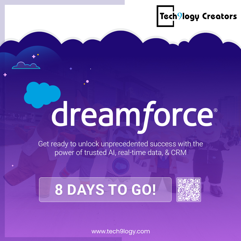 t9lcreators's tweet image. Witness the biggest Salesforce carnival - Dreamforce&apos;25! 🎉 
Enroll to transform customer experiences and accelerate business growth. 🤖💼
👉Enrol now: shorturl.at/iqcUs
#Tech9logyCreators #Dreamforce2k25 #Dreamforce #salesforceevent #agents #aiagent #Innovation #Salesforce