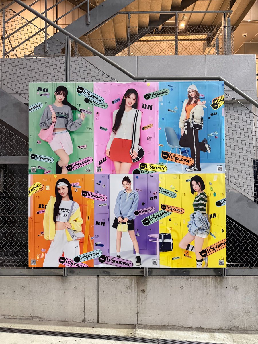 _BABYMONSTER_JP's tweet photo. [📢] #BABYMONSTER_INFO

LeSportsac ブランドミューズ就任記念✨
#BABYMONSTER が原宿エリアをジャック中👿

キャットストリートを中心に原宿エリアに
撮り下ろしポスターが掲出中！
📅～10/12(日)

詳しくは公式サイトをチェック👀
🔗https://t.co/YWlsflQr5P

#베이비몬스터 #ベイビーモンスター #YG
#レスポートサック #lesportsac