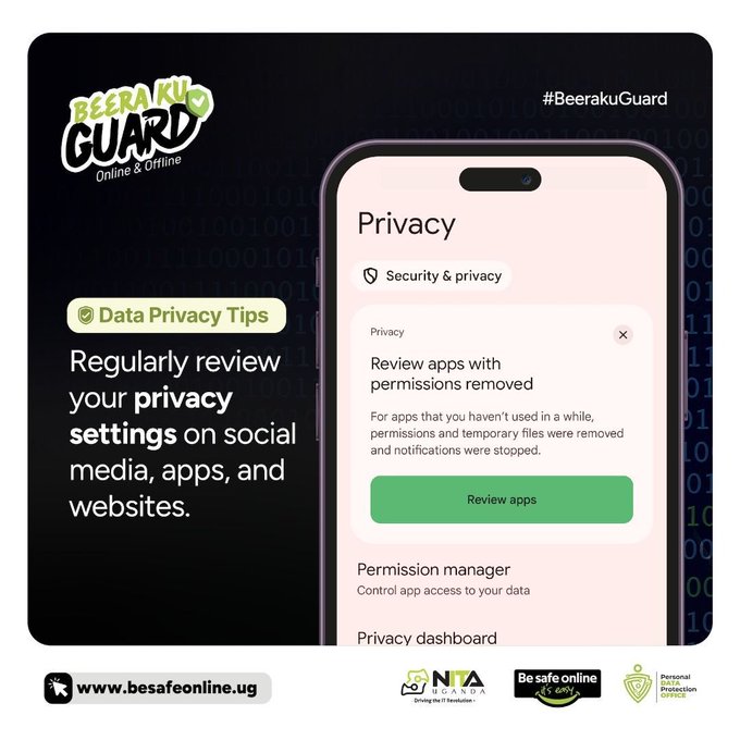 pdpoUG's tweet image. #CyberSecurityTip
How often do you review your privacy settings?

Taking a few minutes to check your settings on social media, apps, and websites helps you control what information you share and who can see it. Stay in control of your data and protect your privacy!