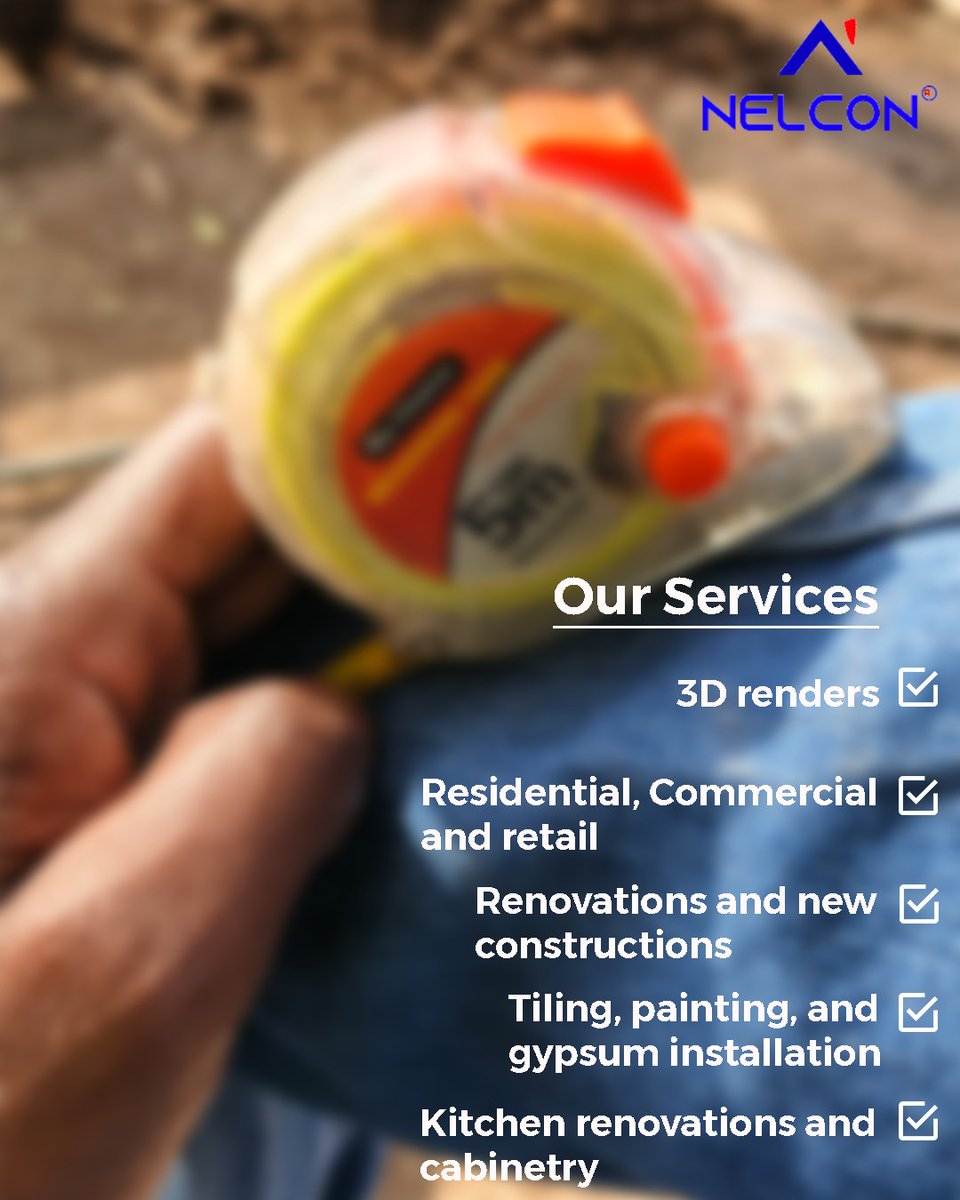 nelcongroup's tweet image. Good morning, clients ✨️! We&apos;re here to serve you
Reach out today. Let&apos;s start a transformative journey of your spaces together ❤️#mainaandkingangi
#interiordesign #tilingwork #cabinetry #painting #nelcon #services #renovation #construction #residentialdesign #residential