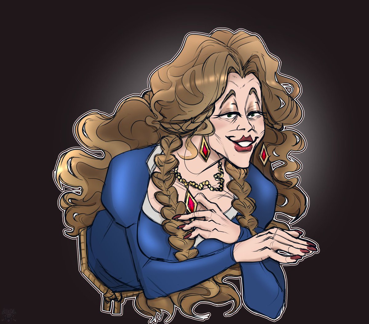 ✨Commission work!✨
[ Collab with <a href="/KinxArts/">KinxPop</a>]

Oc belongs to 8E46U6U!
#kinxpop #oc #dnd #sketch