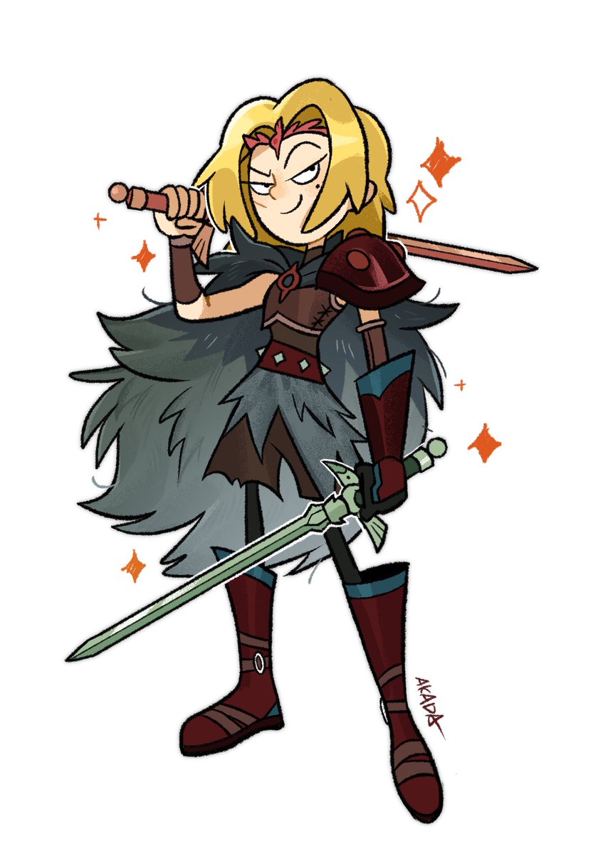 akada_maru's tweet image. 🗡️🗡️
