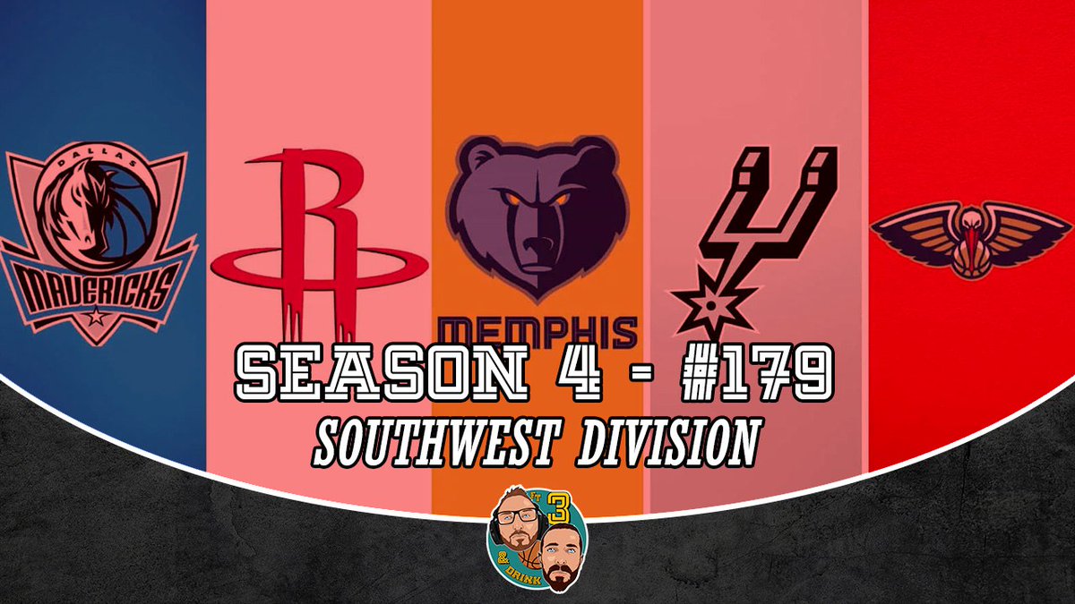SouthWest Division preview per 3&amp;Drink con un <a href="/NBARevZone/">ei_Franz</a> eroico. Vedrete/ascolterete il perché cliccando sui link:

Spotify: open.spotify.com/episode/5ijZ7P…

YouTube: youtu.be/IqF6UIMwsa4?si…