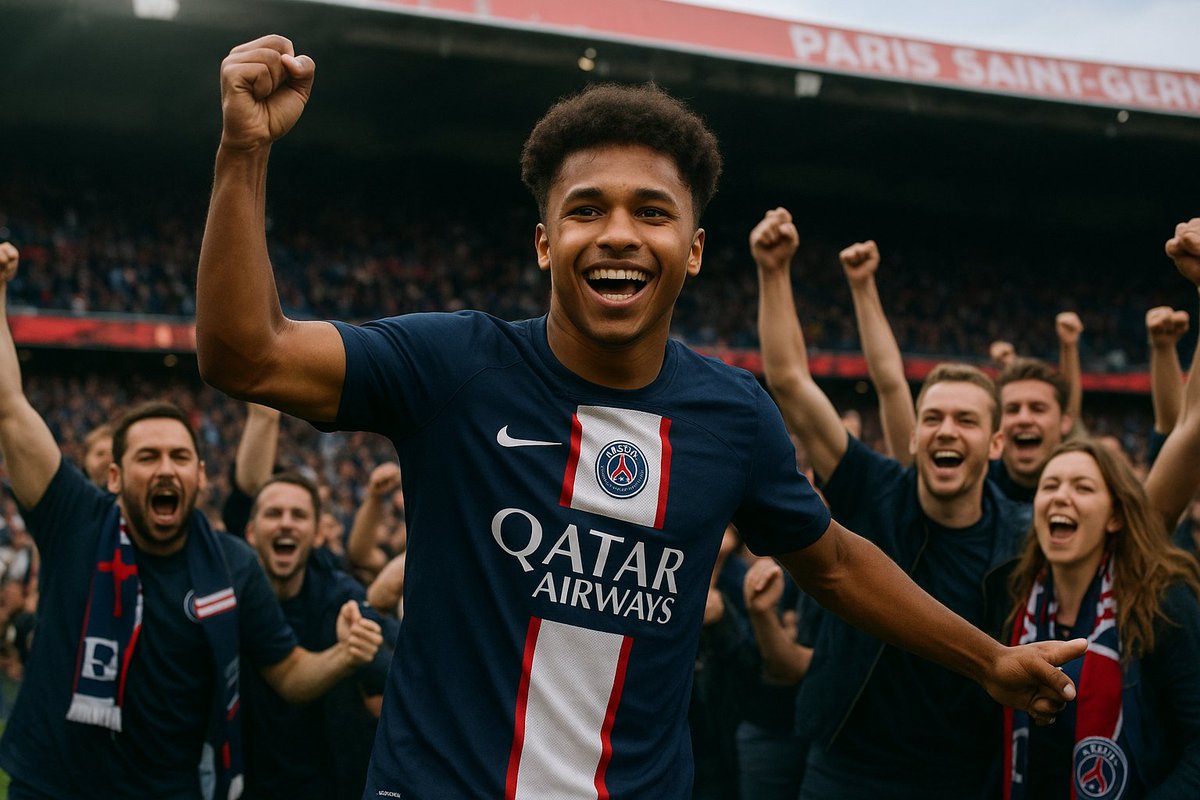 Adeyemi_Hansus's tweet photo. Mit denn fans zusammen denn Sieg gegen denn OSC Lille feiern. Wichtiger Sieg für uns 🤍♥️💙 #hansusBVB https://t.co/IxC0VNYIep
