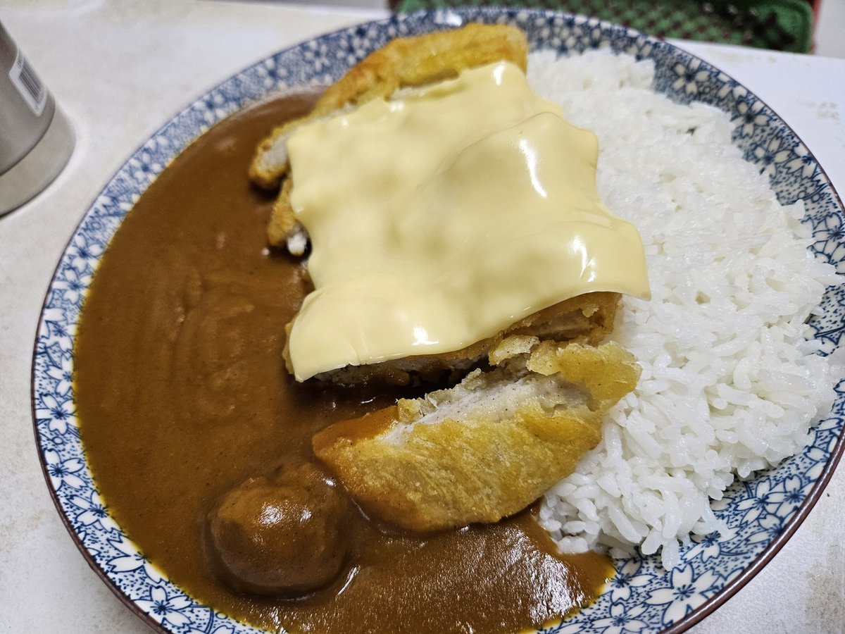 Japanese curry with chicken cutlets, I did blended curry like restaurant style