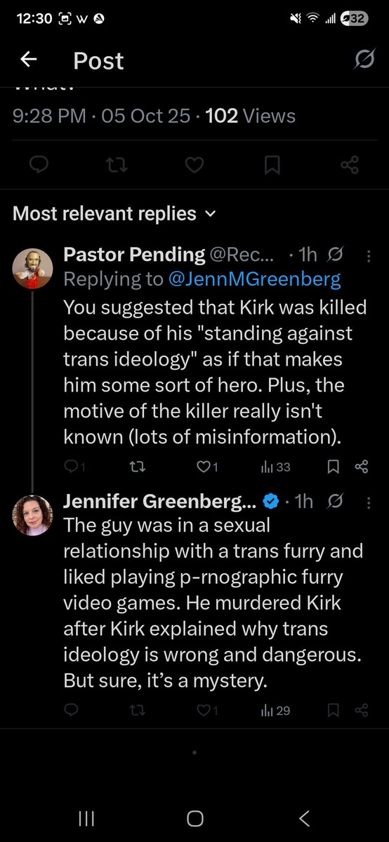 RecentPastor's tweet image. LOL She blocked me for pointing out her hate speech against Trans people. Sometimes the trash takes itself out!