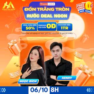 nhatdo26's tweet photo. Shopee Live: [ VC 18% ] KEYLIVE: Đón Trăng Tròn - Rước Deal Ngon. Xem Livestream của Tạp Hóa Hoàng Anh ngay: https://t.co/UJezJAyHuW https://t.co/NOwUtD4qT9