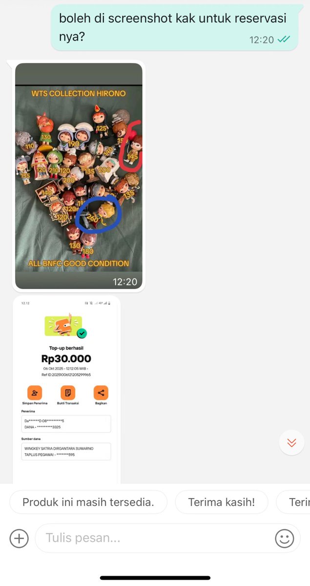 bbydriver555's tweet photo. ‼️BE AWARE‼️
guys hati-hati ya msh banyak berkeliaran scammers ini, kejadiannya tiba2 ada yang co resi aku padahal biasanya aku 0 stock cm karena habis ada yg payment jd aku tambahin stock nya lalu aku tanya udh ada pesen blm terus tinggal co resi, ternyata beliau kena scam guys https://t.co/mj4w1Jf3fc