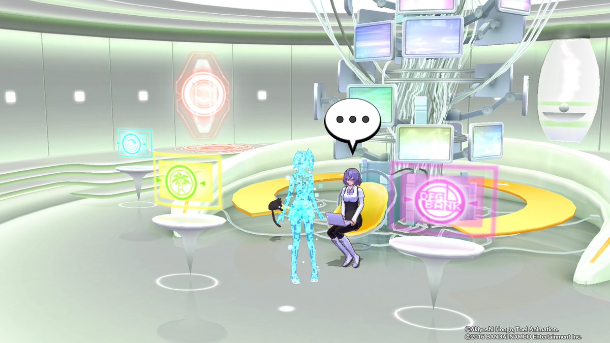 BlindedOtaku's tweet image. This artist can’t stop making cute women #DigimonCyberSleuth