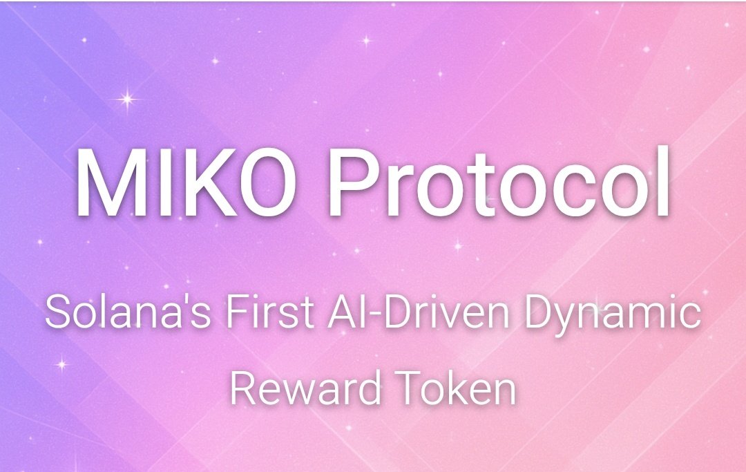 humbleVincent12's tweet image. Imagine a space where AI meets DeFi, smart agents automate yield, interact on-chain, and execute strategies without human input. ⚡

@project_miko is a decentralized AI-driven ecosystem built on Solana, designed to merge AI and on-chain incentives.
Its vision is to create a…