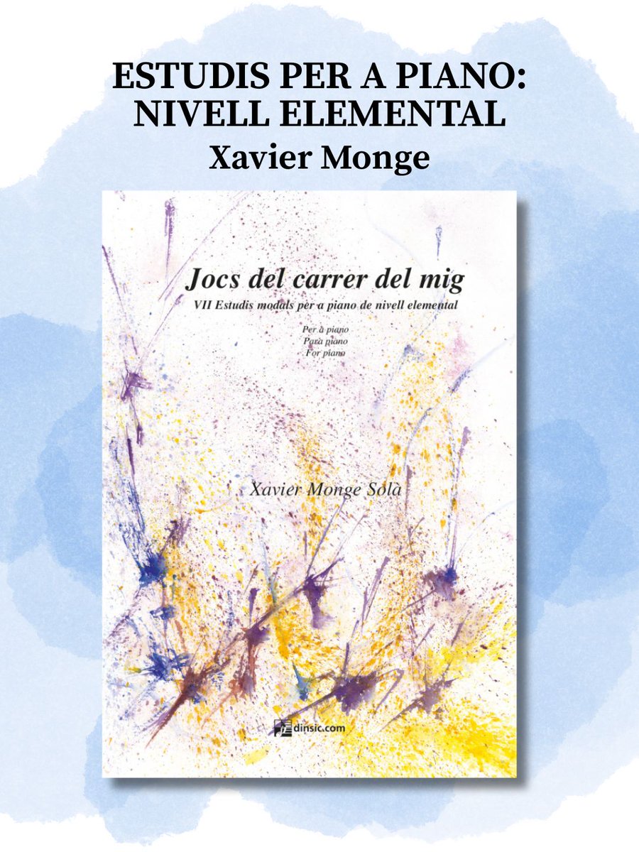 🎹 Jocs del carrer del mig, de Xavier Monge 👉 dinsic.com/ca/publicacion…
