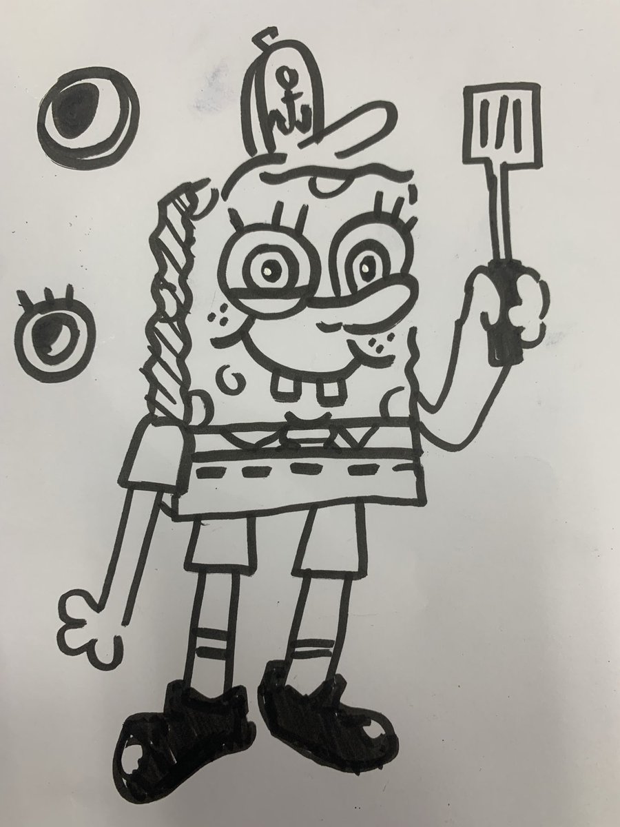 Hye guys its me Gale
Today I drew spongebob #spongebob