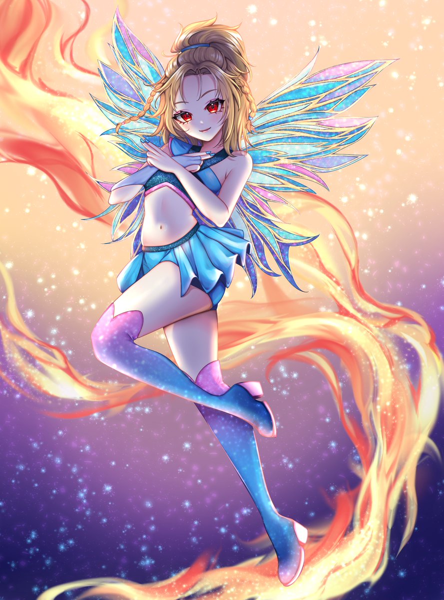 Crystallev3's tweet image. Więęęc, miałam przyjemność aby stworzyć arta dla @ytna_exe z okazji jej roli dubbingowej w nowym reebocie Winx: Magia Powraca!💙💙 gratuluję!!!🥳 (jesteś niesamowita🙏)
Oh i przy okazji, tutaj świetny cover &amp;gt;
youtube.com/watch?v=wvInSz… 
#winxclub