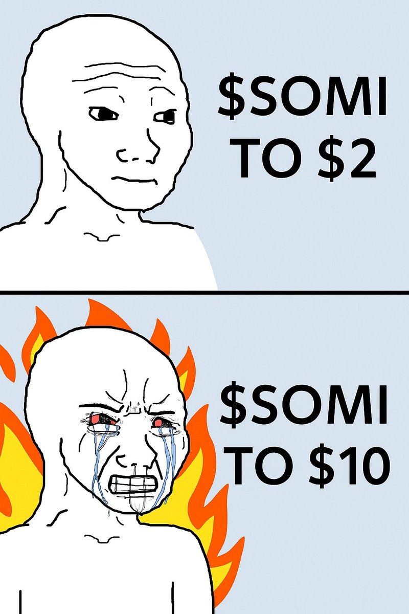 HyperxOscar's tweet image. Gm Gm.... 

$SOMI at $2? cute.. but i ain’t here for that 

$SOMI at $10 tho… that’s the real dream cooking 🚀

@Somnia_Network we aiming HIGHER  always 💜💙