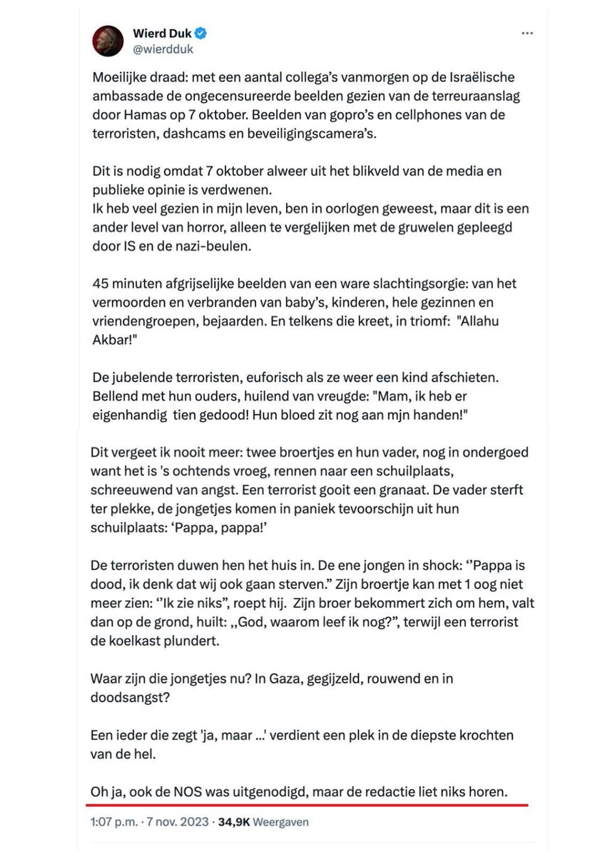 Ik plaats dit hier nog maar eens, alles begon op 7 oktober 2023: