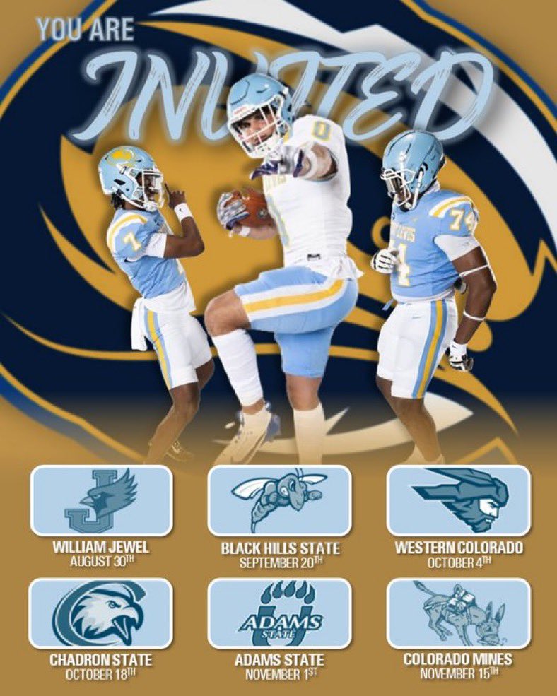 PayneCooper7's tweet photo. Thankyou @coachjmacarthur and @TheCoach7Bible for the gameday invite! I had an amazing time talking with the coaches, touring the school and watching Fort Lewis compete! @GametimeRC @FLCFootball 
@GrindeScot76154 @FLCCoach_Grinde @FLCCoach_Cox @DonnyMooreJr https://t.co/rZzvSx8GeT