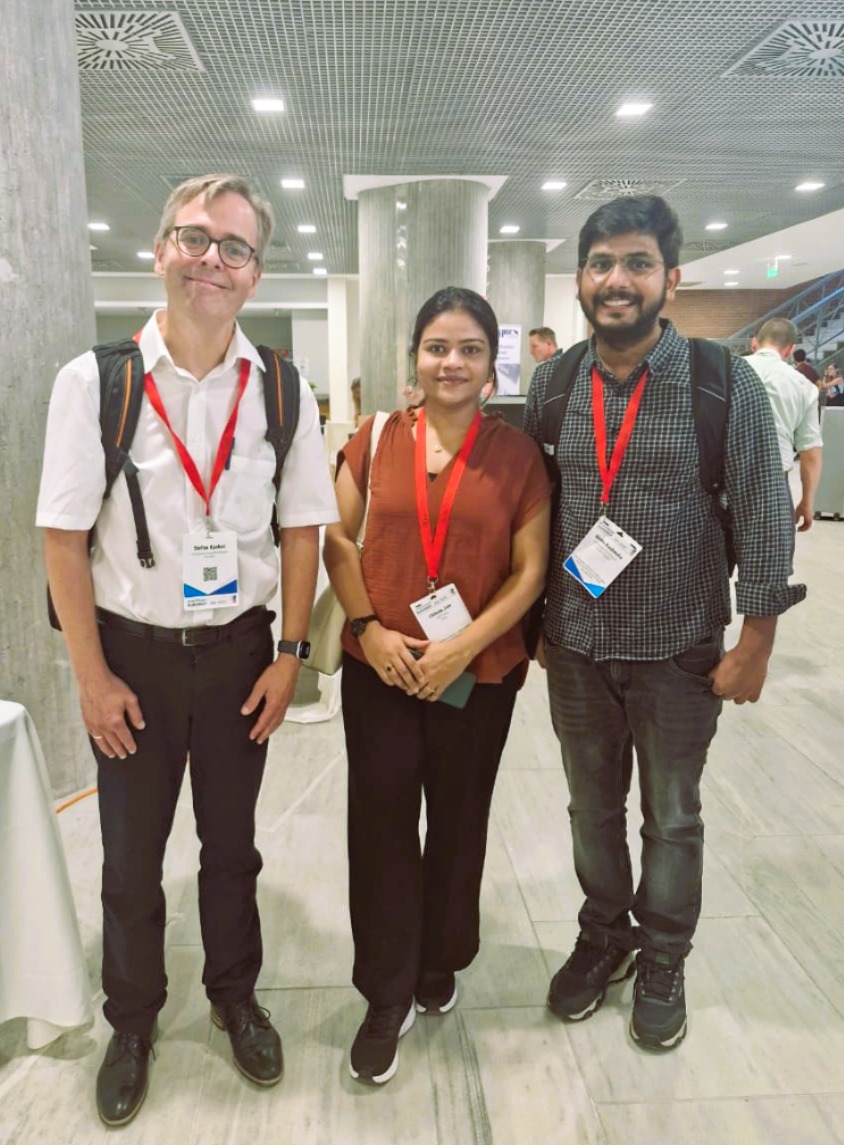 ChitvanJain6's tweet photo. Glad to present our work @euromof2025 in Crete, Greece and interact with pioneers in our research field. Truly inspired by the scientific discussions with leading scientists.
Grateful to @ANRFIndia , @Infy_Foundation, @IISERPune, and @APM_lab_IISER_P for their support! https://t.co/3Bb7iqb7X5