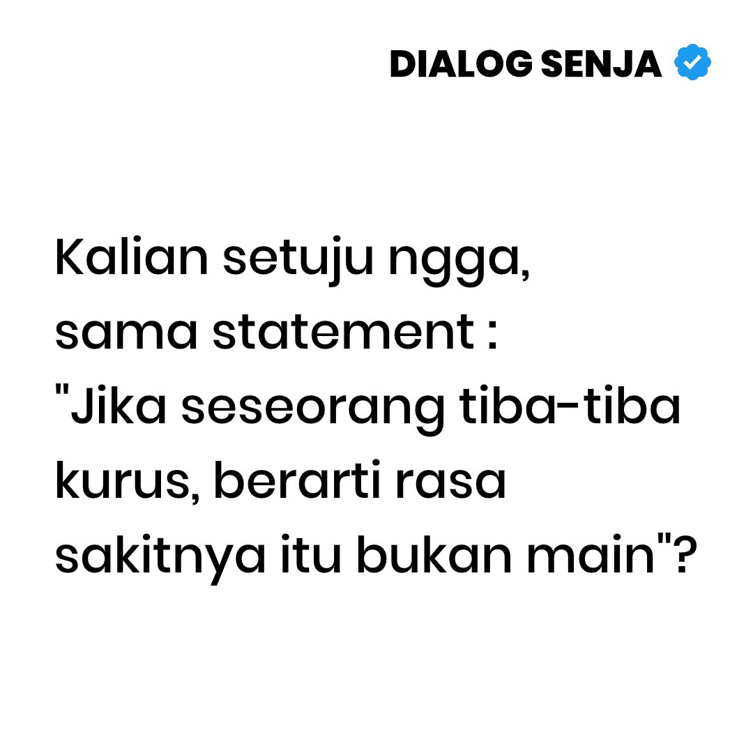 Dialog Senja (@dialogsenja__) on Twitter photo 