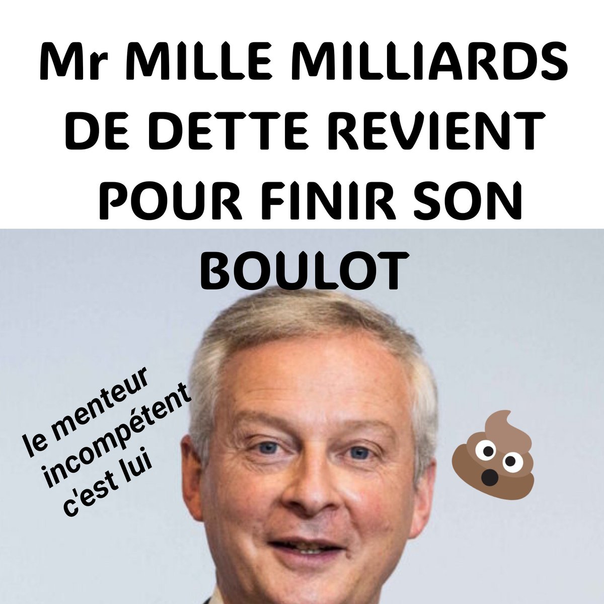 casburettes's tweet image. FAUT LE PÉTER CET INCOMPÉTENT MENTEUR 🤮