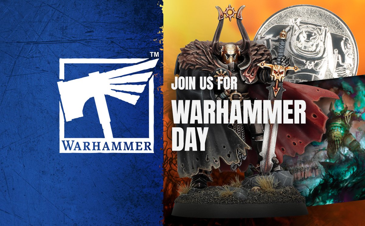 🔨10月25日（土）はWarhammer Day🔨 当日購入できるミニチュアや、購入