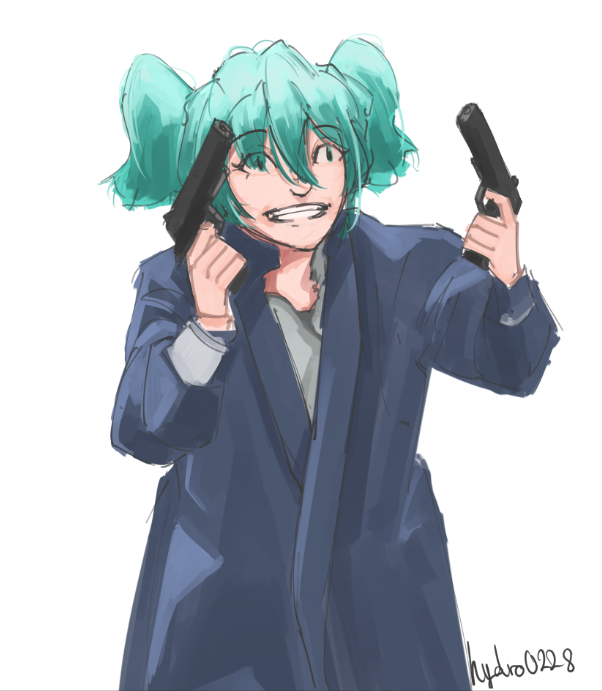 hydro0228's tweet photo. Day 4: gangster
#Inktober #HatsuneMiku https://t.co/S2VFIbSkoO