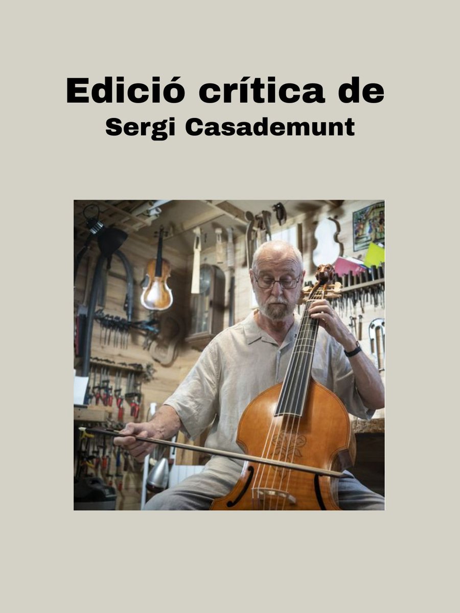 🎼 Descobreix aquests motets de Francesc Valls, el gran exponent del barroc català.

Per a tiple, contralt, tenor i BC 👉 dinsic.com/ca/publicacion…

Per a tenor o tiple amb dos violins i BC 👉 dinsic.com/ca/publicacion…