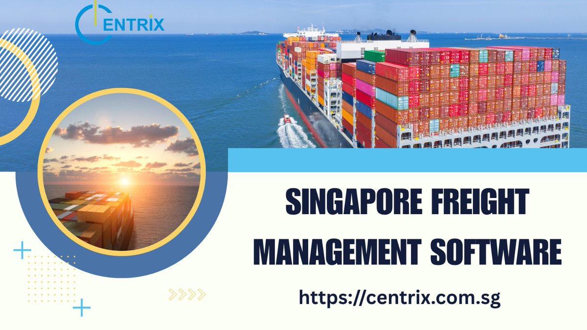 CentrixSolutio1's tweet photo. Centrix (Singapore) has its own Freight Management System (TranSuite FMS).
Cloud-based, centralized, accessible anytime anywhere 
Supports end-to-end air freight, sea freight, import &amp; export
Try a free demo

https://t.co/qlxPD127Z6

Call : +65 6405 4173

#freightsoftware https://t.co/wEU3AmW1Ov