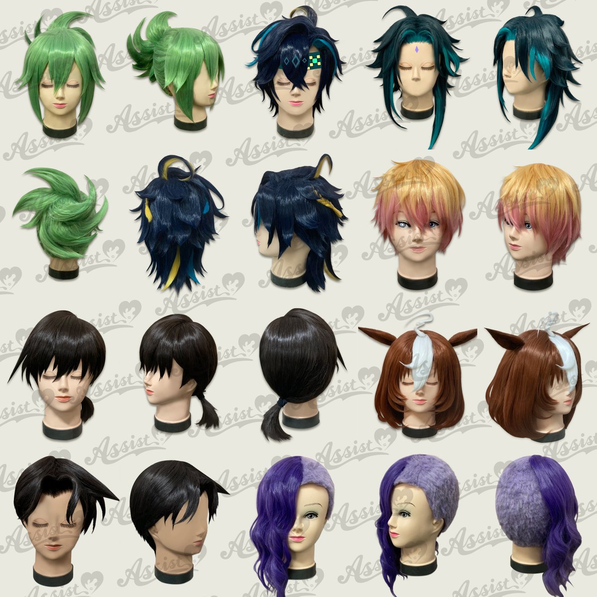 🧡💜🧡💜🧡💜🧡💜🧡 ✂️ウィッグオーダー受付中