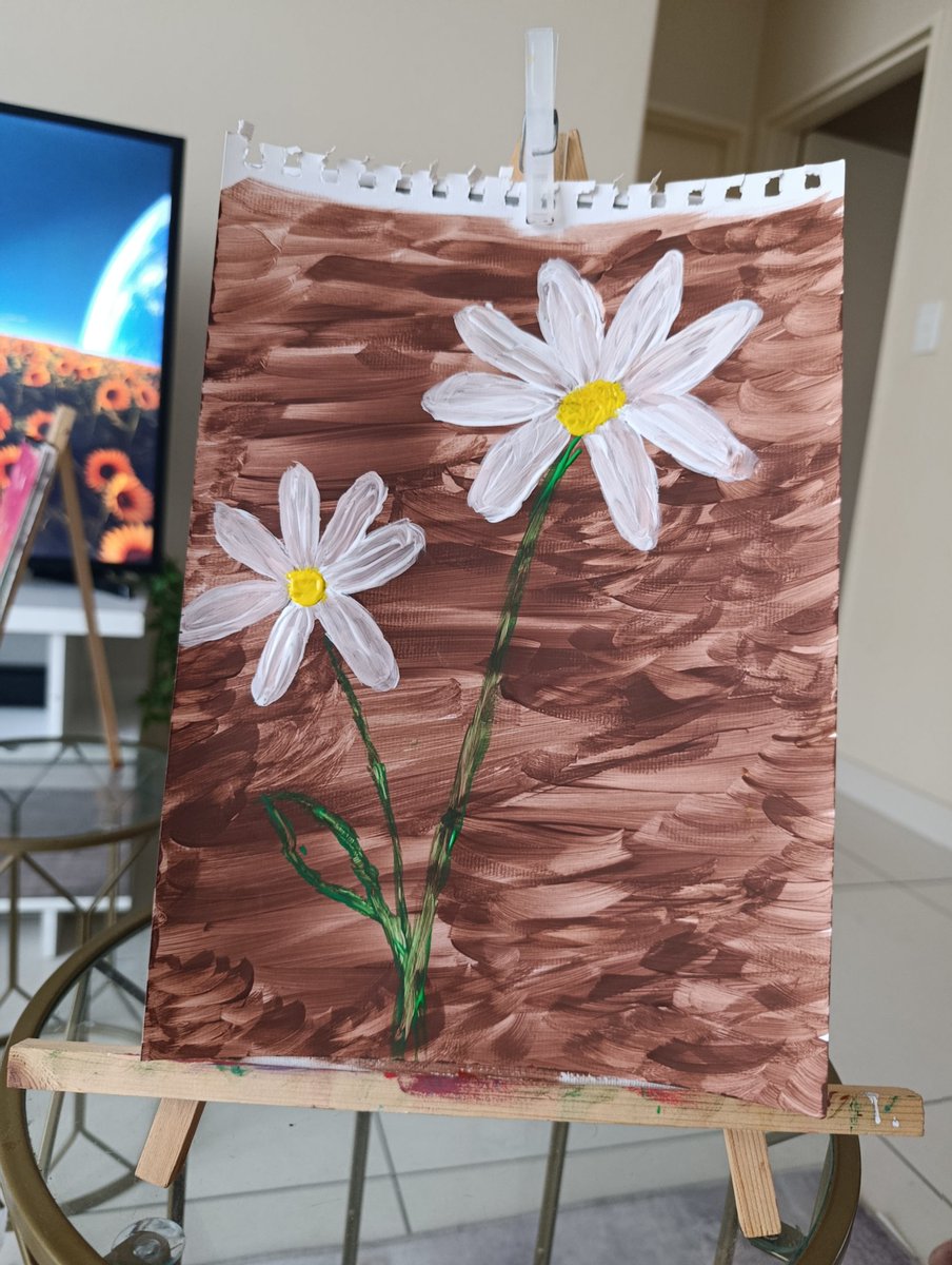 PreciousRamose's tweet image. I love this cute painting I did yesterday. 
#JoyInTheLittleThings
#WeekendDump