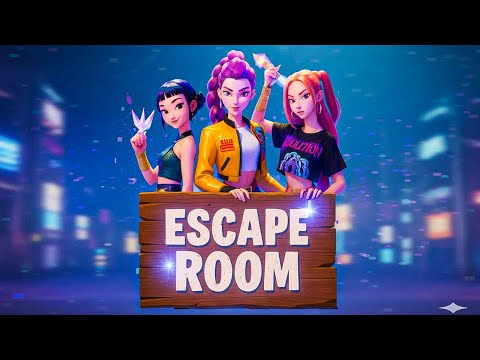 natayaway's tweet photo. @EpicGames just allows an ai generated thumbnail for creator-made @Fortnite maps, and then suggests the mode on the main play page?

mira's hand holding a staff wrong? mira's shirt text, rumi's jacket text

don't get me started on the squashed images in the actual mode... https://t.co/LOgs8six2c