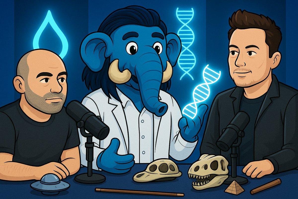 Halo_Nfter's tweet image. Rogan asked. Musk laughed. Manni deployed.”
#MANNI #ElonMusk #PodcastMeme #CRISPR #Colossal #DeExtinction #SUI #CryptoHumor 🚀🧬